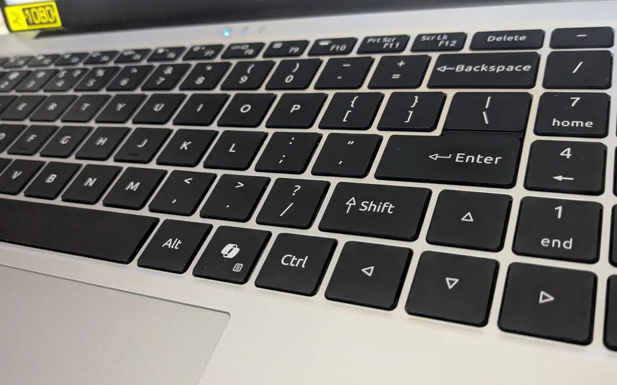Close up of a computer keyboard