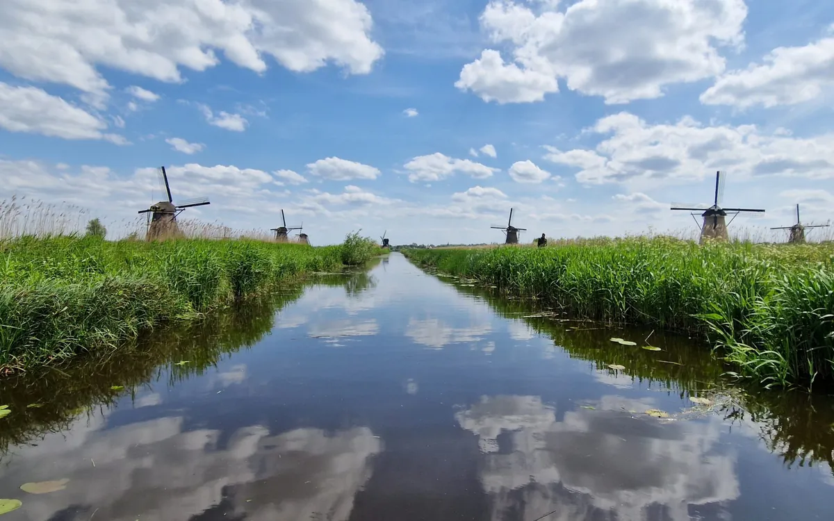 Windmolens bij Kinderdijk